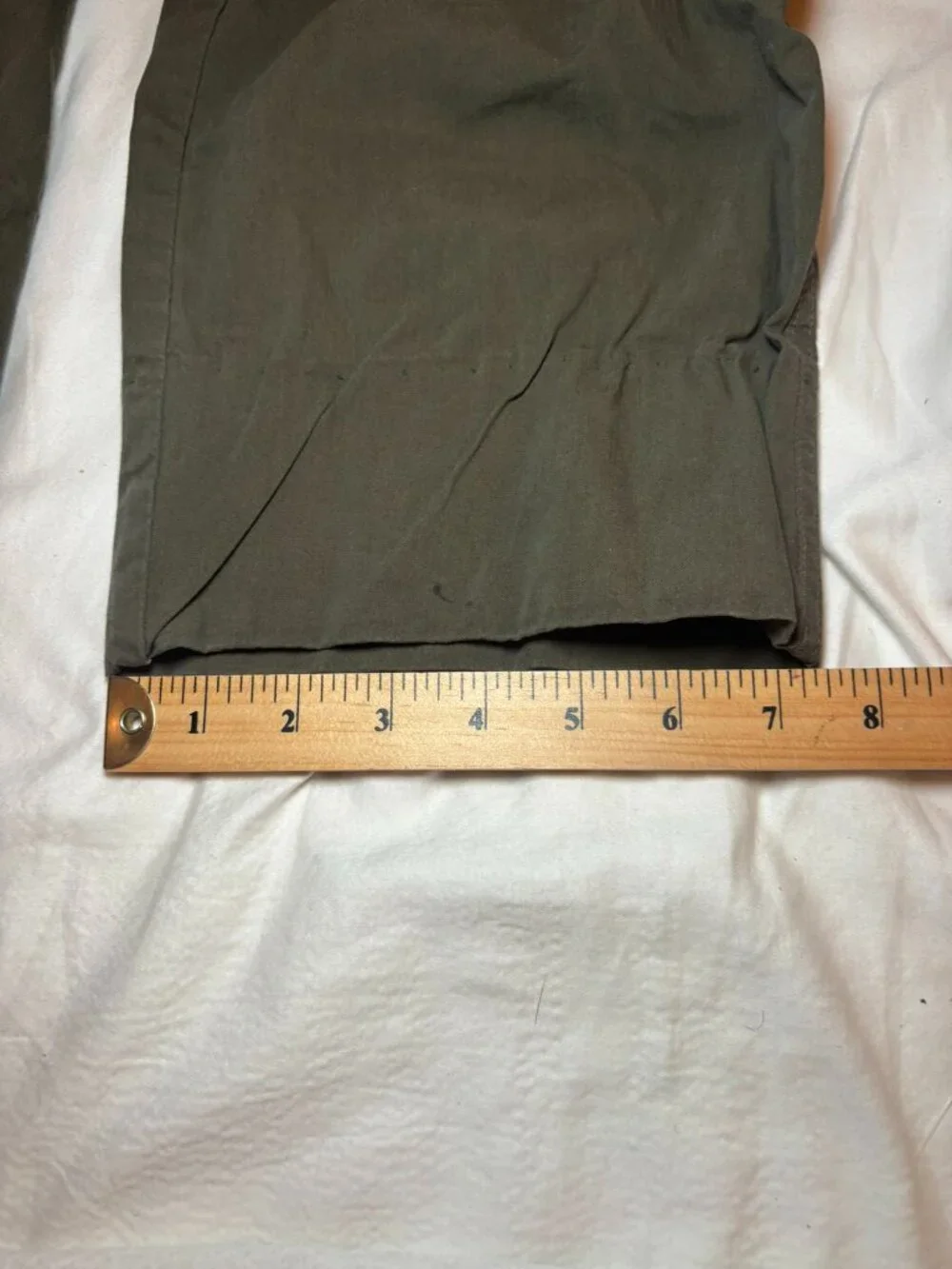 Boy Scouts of America Youth Boys Sz 20 Olive Green Switchback Cargo Pants *READ
